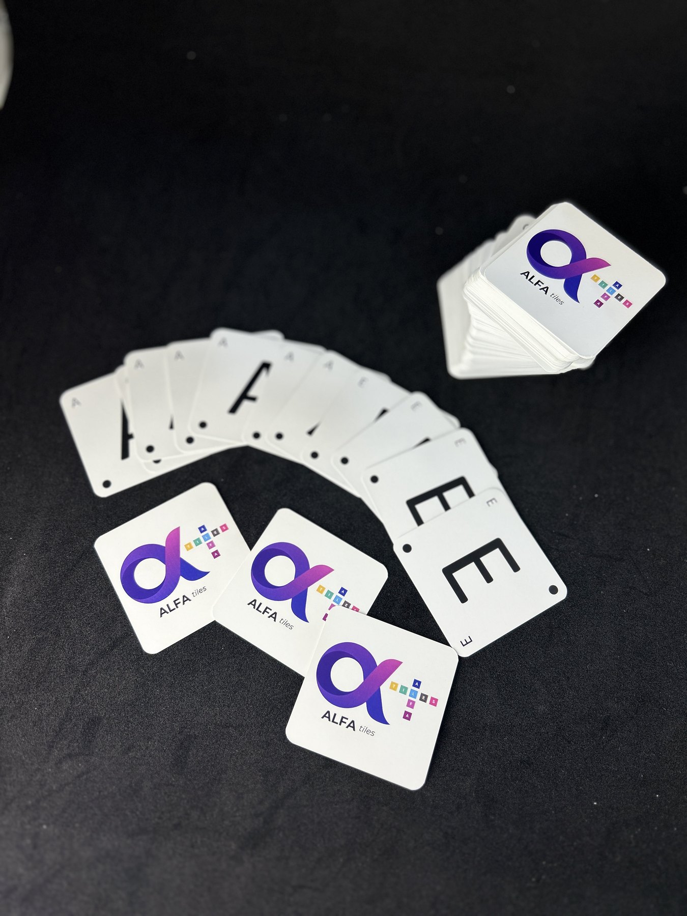 Alfa Cards in a compact playing format