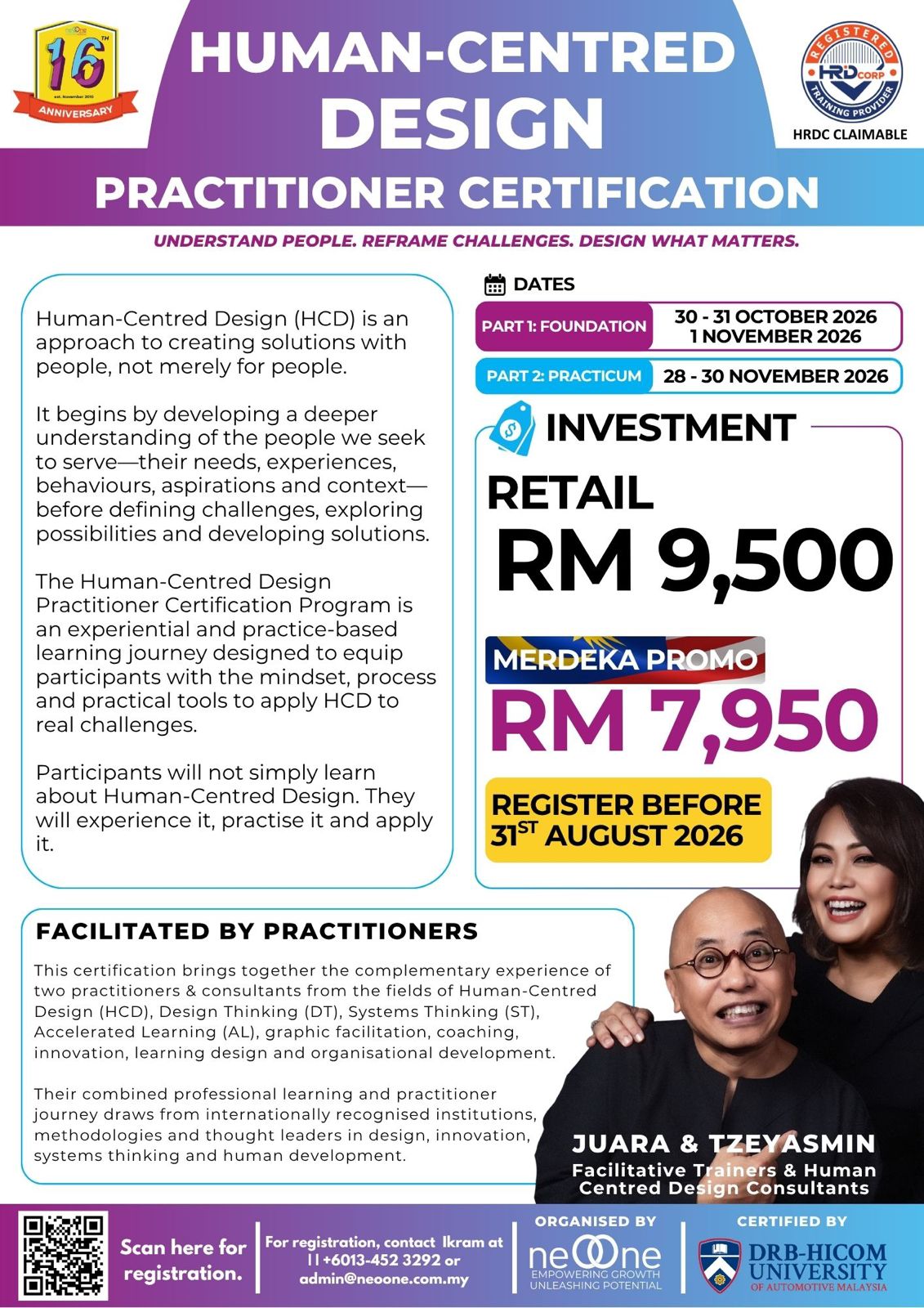 Human-Centred Design Practitioner Certification