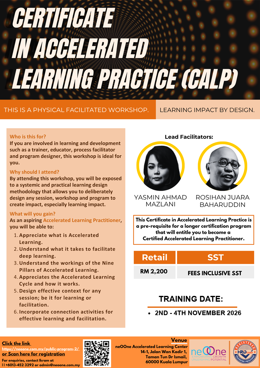 Certificate in Accelerated Learning Practice (CALP)